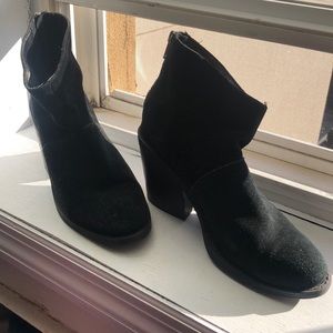 Steve Madden Black Booties 9M